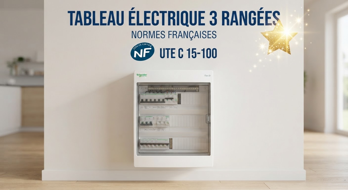 Tableau électrique aux normes NF C 15-100